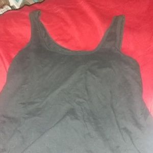 A black tank top